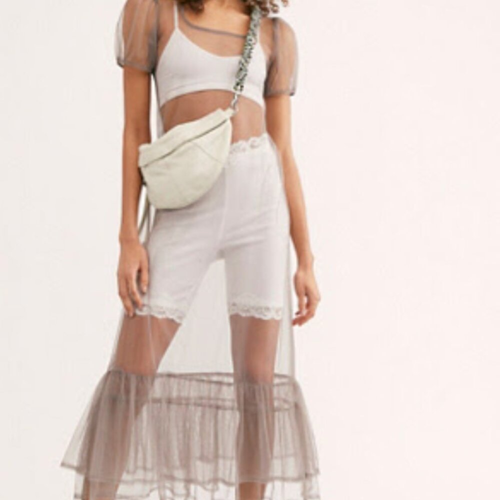 Free People Sheer Midi Slip